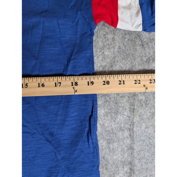 New York Giants NFL‎ Team Apparel T-Shirt Women's Small Blue Red White - Picture 7 of 7